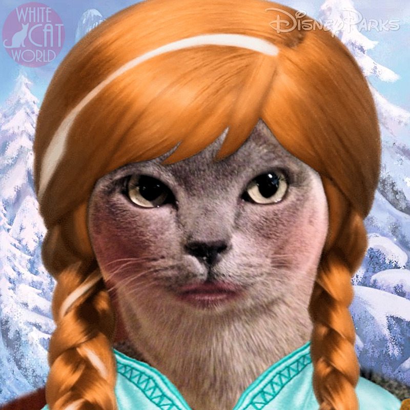 For The First Time In Meow-Ever! Alaska is a princess from Frozen!